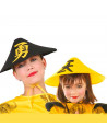 Sombrero chino colores aleatorios para jóvenes y adultos, complemento para carnaval, halloween, fiestas de cumpleaños, celebraci