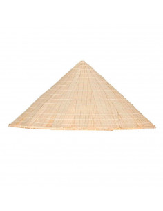 Sombrero chino de paja vietnamita para jóvenes y adultos, complemento para carnaval, halloween, fiestas de cumpleaños, celebraci