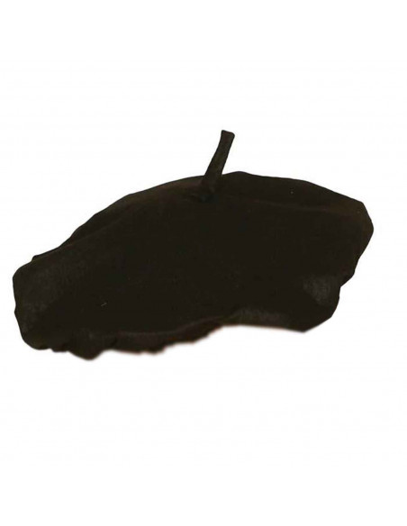 Boina de color negro para jóvenes y adultos, complemento para carnaval, halloween, fiestas de cumpleaños, celebraciones. 8 x 26 Boina de color negro para jóvenes y adultos, complemento para carnaval, halloween, fiestas de cumpleaños, celebraciones. 8 x 26