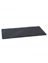 Pack de 6 tablas pizarra rectangulares 30 x 13 cm. Platos llanos de piedra natural, bandejas para servir alimentos, quesos, aper