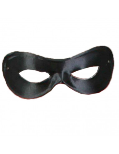 Antifaz de pierrot de color negro para jóvenes y adultos, complemento para carnaval, halloween, fiestas, celebraciones. 6,5 x 17