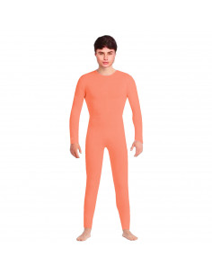 Mono maillot de color baige para jovenes y adultos para carnaval, halloween, fiestas, celebraciones. Talla L