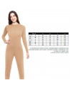 Mono maillot de color baige para jovenes y adultos para carnaval, halloween, fiestas, celebraciones. Talla L