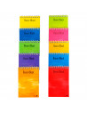Pack de 10 cuadernos cuadriculados 12º con espiral superior 12 x 8,5 cm. Libretas apuntes, blocs de notas con anilla superior, 8