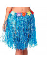 Falda hawaiana a tiras color aleatorio para los infantes de la casa para carnaval, halloween, fiestas, celebraciones. 60 cm