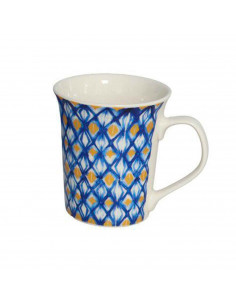 Taza cerámica con asa, tazón desayuno, café, infusiones, diseño clásico, resistente y duradera, apta para lavavajillas y microon