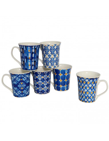 Taza cerámica con asa, tazón desayuno, café, infusiones, diseño clásico, resistente y duradera, apta para lavavajillas y microon