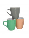 Taza de cerámica, tazón desayuno, café, infusiones, diseño clásico, resistente y duradera, apta para lavavajillas y microondas,