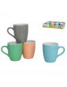 Taza de cerámica, tazón desayuno, café, infusiones, diseño clásico, resistente y duradera, apta para lavavajillas y microondas,
