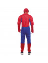 Disfraz Spider héroe de fibra sintética, incluye mono y mascará, accesorios no incluidos, carnaval halloween, adulto, talla L