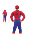Disfraz Spider héroe de fibra sintética, incluye mono y mascará, accesorios no incluidos, carnaval halloween, adulto, talla L