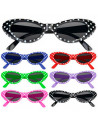 Gafas de fiesta color surtido para jóvenes y adultos, complemetos de disfraces para carnaval, halloween u otras celebraciones. 4
