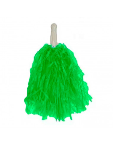 Pompón de color verde para jóvenes y adultos, complemento para carnaval, Halloween, fiestas de cumpleaños, celebraciones.
34 x