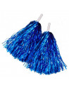 Pompón de color azul para jóvenes y adultos, complemento para carnaval, halloween, fiestas de cumpleaños, celebraciones.
34 x 2