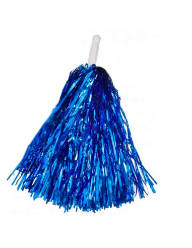 Pompón de color azul para jóvenes y adultos, complemento para carnaval, halloween, fiestas de cumpleaños, celebraciones.
34 x 2