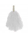 Pompón de color blanco para jóvenes y adultos, complemento para carnaval, Halloween, fiestas de cumpleaños, celebraciones.
34 x