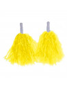 Pompón de color amarillo para jóvenes y adultos, complemento para carnaval, Halloween, fiestas de cumpleaños, celebraciones.
34