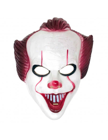 Máscara de payaso rojo para jóvenes y adultos, complementos de disfraces para carnaval, Halloween u otras celebraciones. 29 x 23 Máscara de payaso rojo para jóvenes y adultos, complementos de disfraces para carnaval, Halloween u otras celebraciones. 29 x 23