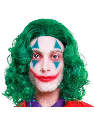 Peluca verde de payaso loco para jóvenes y adultos, complemetos de disfraces para carnaval, halloween u otras celebraciones. 29