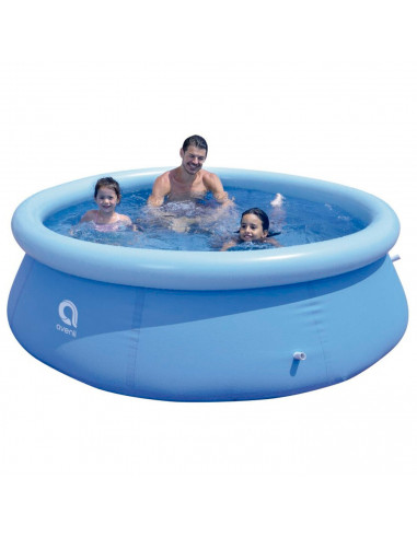 Tradineur - Piscina hinchable redonda 2,4 m x 63 cm, 2100 L. Piscina inflable para adultos, niños, uso doméstico, jardín, terraz