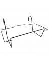 Artema - Soporte de metal para jardinera de balcón 40 cm. Soporte de maceteros y plantas para parapetos y barandas con ganchos