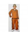 Disfraz de indio infantil, fibra sintética, incluye camiseta, pantalón y cinta, carnaval, halloween, cosplay, fiestas, niños (3-
