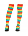 Medias multicolor para jóvenes y adultos, complemetos de disfraces para carnaval, halloween u otras celebraciones. 165/180 cm