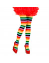 Medias multicolor para jóvenes y adultos, complemetos de disfraces para carnaval, halloween u otras celebraciones. 165/180 cm