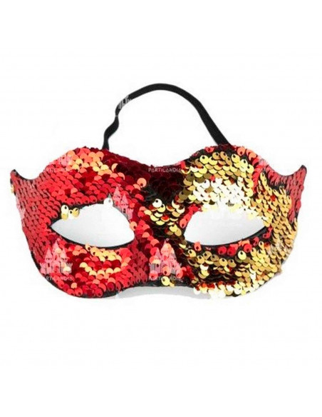 Antifaz de lentejuelas color surtido para jóvenes y adultos, complemento para carnaval, halloween, fiestas, celebraciones. 8,5 x Antifaz de lentejuelas color surtido para jóvenes y adultos, complemento para carnaval, halloween, fiestas, celebraciones. 8,5 x