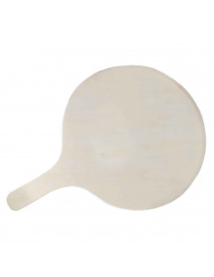 Artema - Pala de madera redonda para pizzas o pan, 30 x 29 cm, con mango de 11 cm. Espátula, paleta, bandeja de horno para pizza