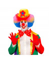 Guantes cortos de poliéster para disfraz, accesorio de carnaval, halloween, cosplay, fiestas, cumpleaños (Rojo, adulto, talla ún