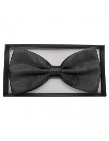 Pajarita de raso para disfraz, 100% poliéster, accesorio de carnaval, halloween, cosplay, fiestas, cumpleaños (Negro, adulto, ta