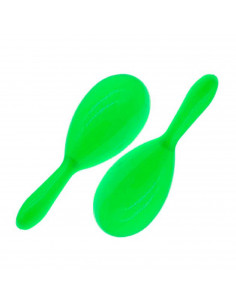 Tradineur - Maracas de color surtido para niños, complementos para carnaval, halloween y celebraciones - 19 x 6 x 6 cm
