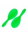 Tradineur - Maracas de color surtido para niños, complementos para carnaval, halloween y celebraciones - 19 x 6 x 6 cm
