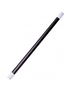 Varita de mago, accesorio para disfraz de hechicero, carnaval, halloween, magia, fiestas, cumpleaños, negro y blanco, 31 cm