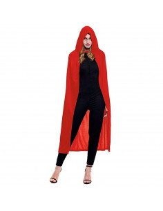 Capa con capucha de terciopelo, accesorio disfraz de vampiro, superhéroe, carnaval, halloween, cosplay, fiestas, adulto unisex,
