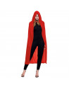 Capa con capucha de terciopelo, accesorio disfraz de vampiro, superhéroe, carnaval, halloween, cosplay, fiestas, adulto unisex,