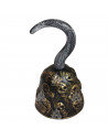 Garfio pirata de plástico con calaveras, accesorio para disfraz de corsario, carnaval, halloween, fiestas, cosplay, cumpleaños,
