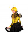 Tradineur - Diadema infantil con antenas y bolas amarillas, accesorios para disfraz de abeja, carnaval, halloween, cosplay, fies
