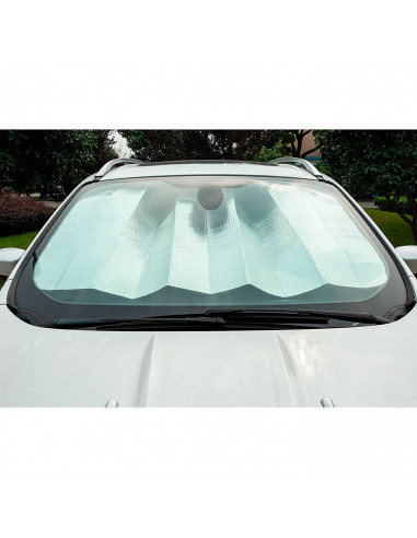 Parasol para parabrisas de coche plegable, protector solar delantero, reflectante, vehículos, camionetas, todoterrenos, furgonet