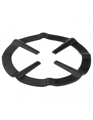 Tradineur - Soporte para cafeteras de hierro para cocina de gas, hornillos de camping, reductor universal, quemador, resistente