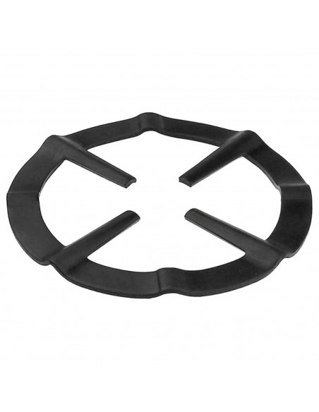 Tradineur - Soporte para cafeteras de hierro para cocina de gas, hornillos de camping, reductor universal, quemador, resistente