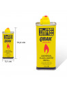 Recarga de gas para mecheros, universal, carga para sopletes de cocina, camping, acampada, limpia manchas de grasa y aceite, 133