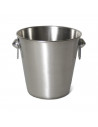 Champañera neo 20 cm acero inoxidable mate cubo para bebidas kitchen & go color acero mate perfecto para mantener fría la bebida