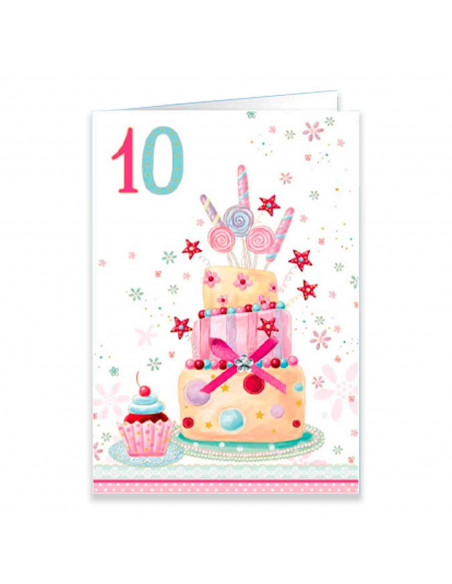 Postal de cumpleaños personalizables surtidos de gran variedad de diseños únicos y originales. Celebraciones, familia, amigos. 2
