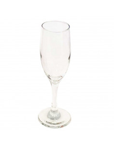Set de 6 copas de champán misket, copas de cava elegantes, tallo fino, aptas para lavavajillas, fiestas, celebraciones 190 ml