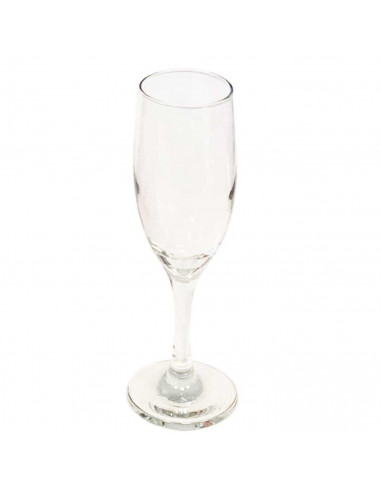 Set de 6 copas de champán misket, copas de cava elegantes, tallo fino, aptas para lavavajillas, fiestas, celebraciones 190 ml