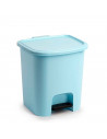 Cubo de baño de plastico incluye pedal para tapa perfecto para el hogar, casa, trabajo, habitacion, etc. Color Surtido. 25,5 x 2