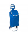 Carro de la compra de 33 L de capacidad con unas medidas de 95x36x27 cm. Carro plegable con ruedas en distintos colores.Bolsa co