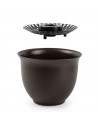 Tradineur - Maceta de plástico, modelo apolo, color surtido, macetero para jardín exterior, terraza, balcón e interior del hogar